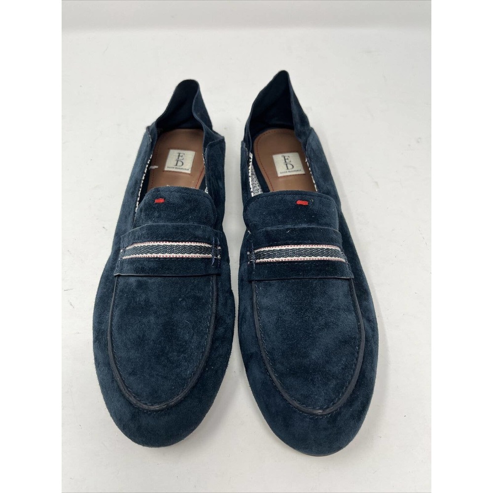 ED Ellen Degeneres Womens Slip On Suede Loafers Love Latiana Size 9.5 M